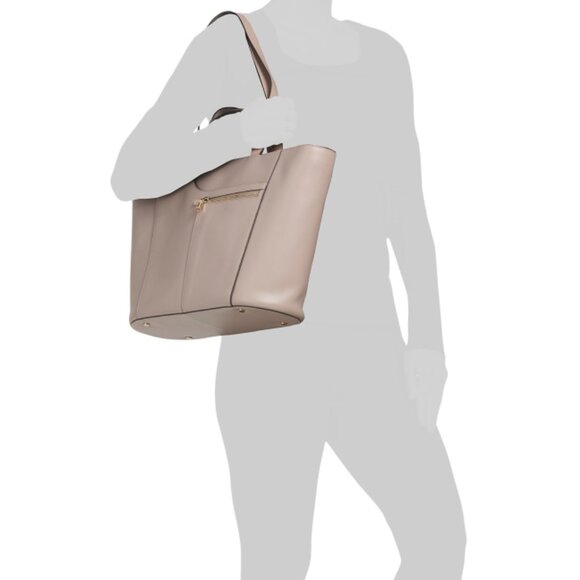 RADLEY LONDON Brown Leather Pockets Icon Large Ziptop Tote - Picture 2 of 2